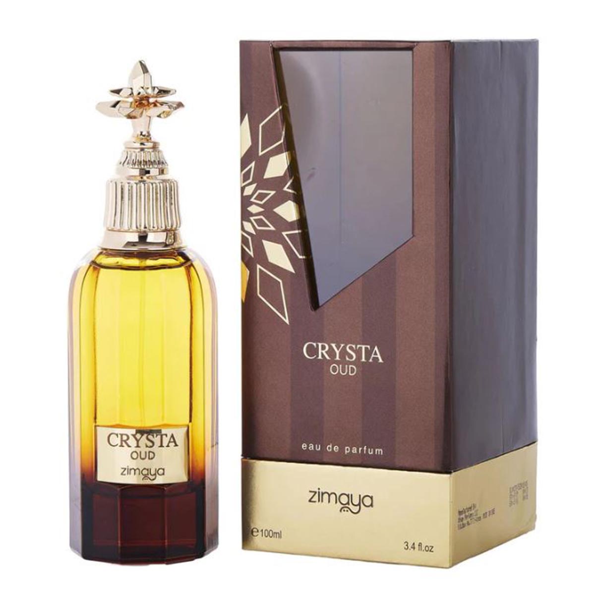 Zimaya Crysta Oud Eau De Parfum 100Ml